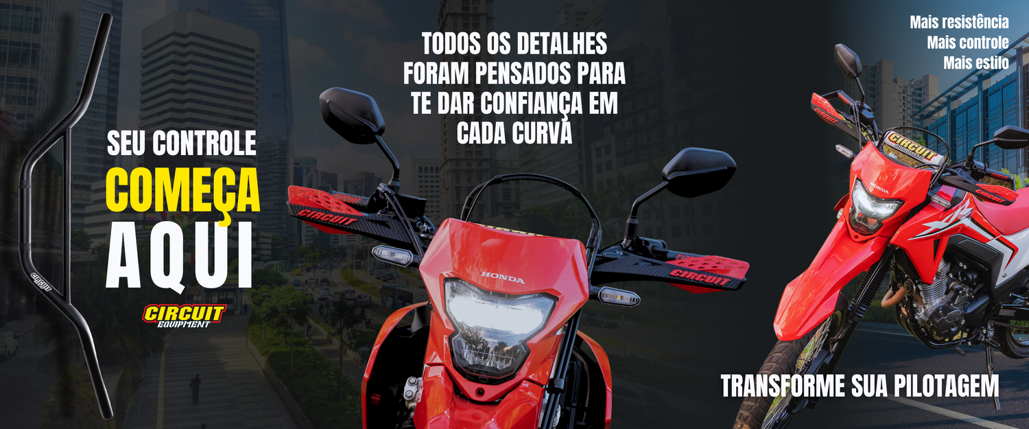 O papel do guidão na performance e conforto da sua moto
