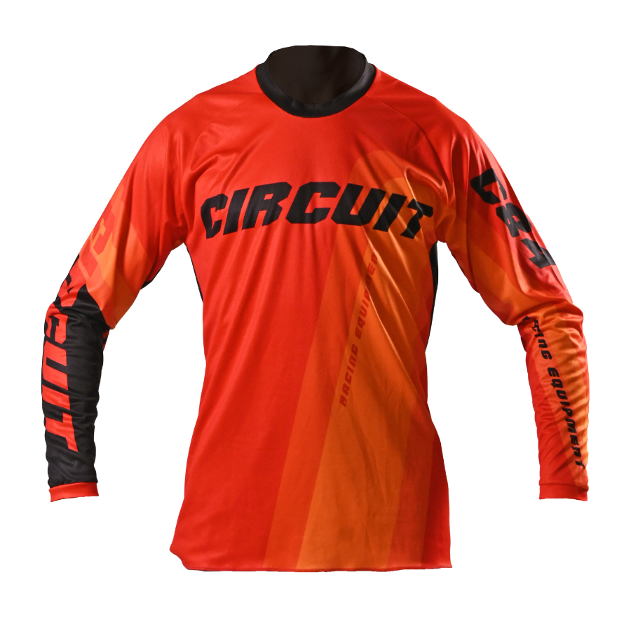 Camisa Circuit Reflex Vermelha - Circuit Equipment Brasil