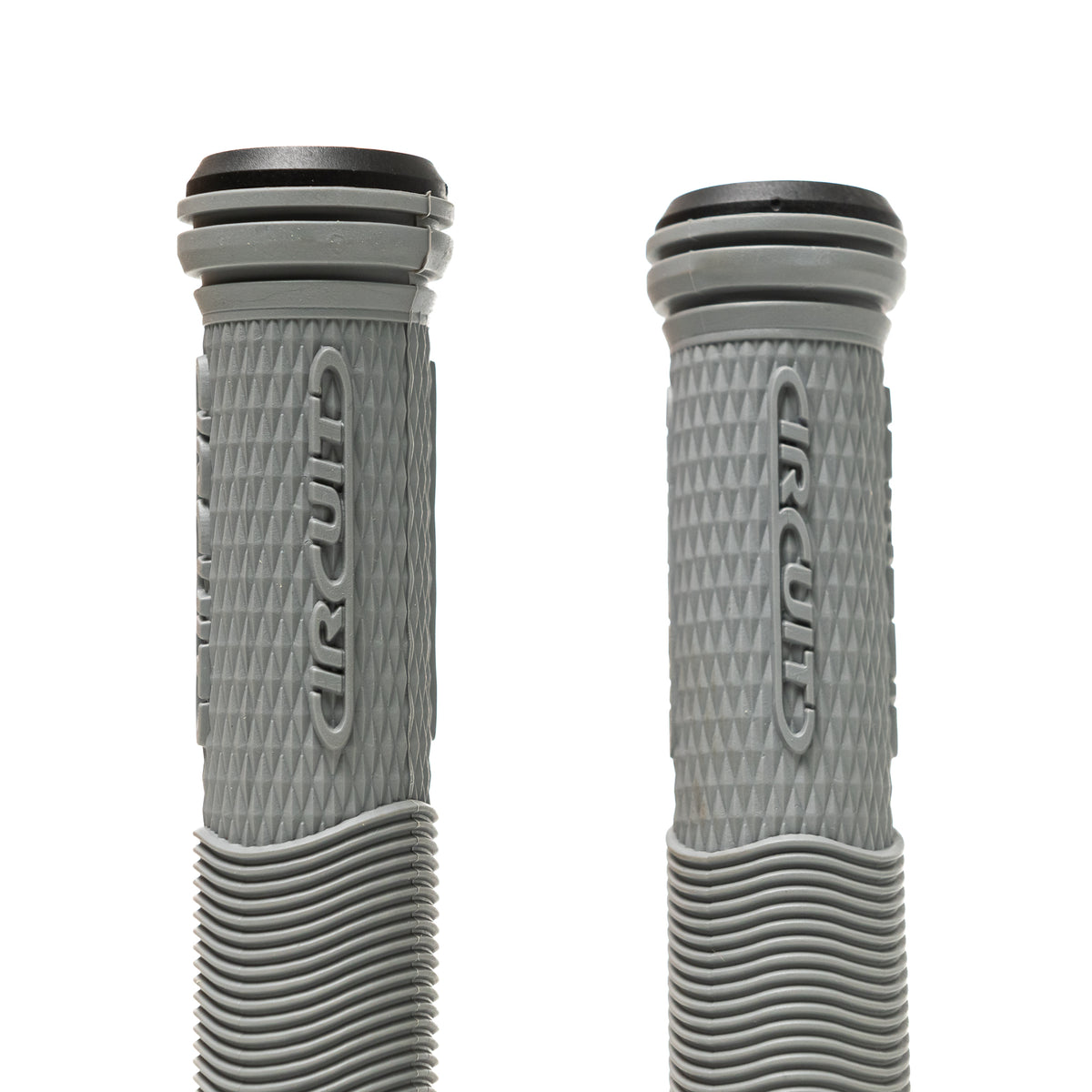 Par Manopla Titanium Com Ponteira Bicicleta Mtb Bmx Circuit