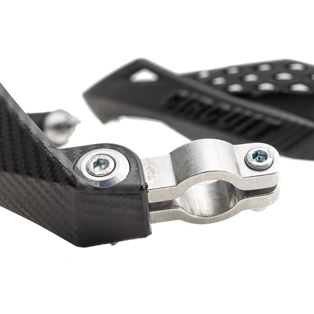 Protetor de Mão Fênix II Carbon para Guidão de Alumínio Par