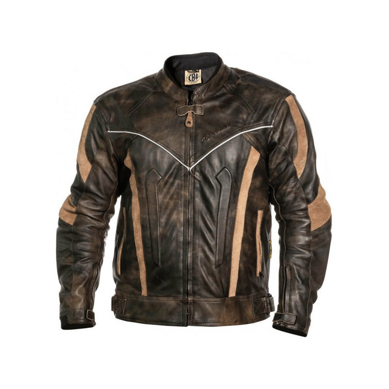 Cafe Racer Jaqueta De Piloto De Corrida Jaqueta De Couro Vintage