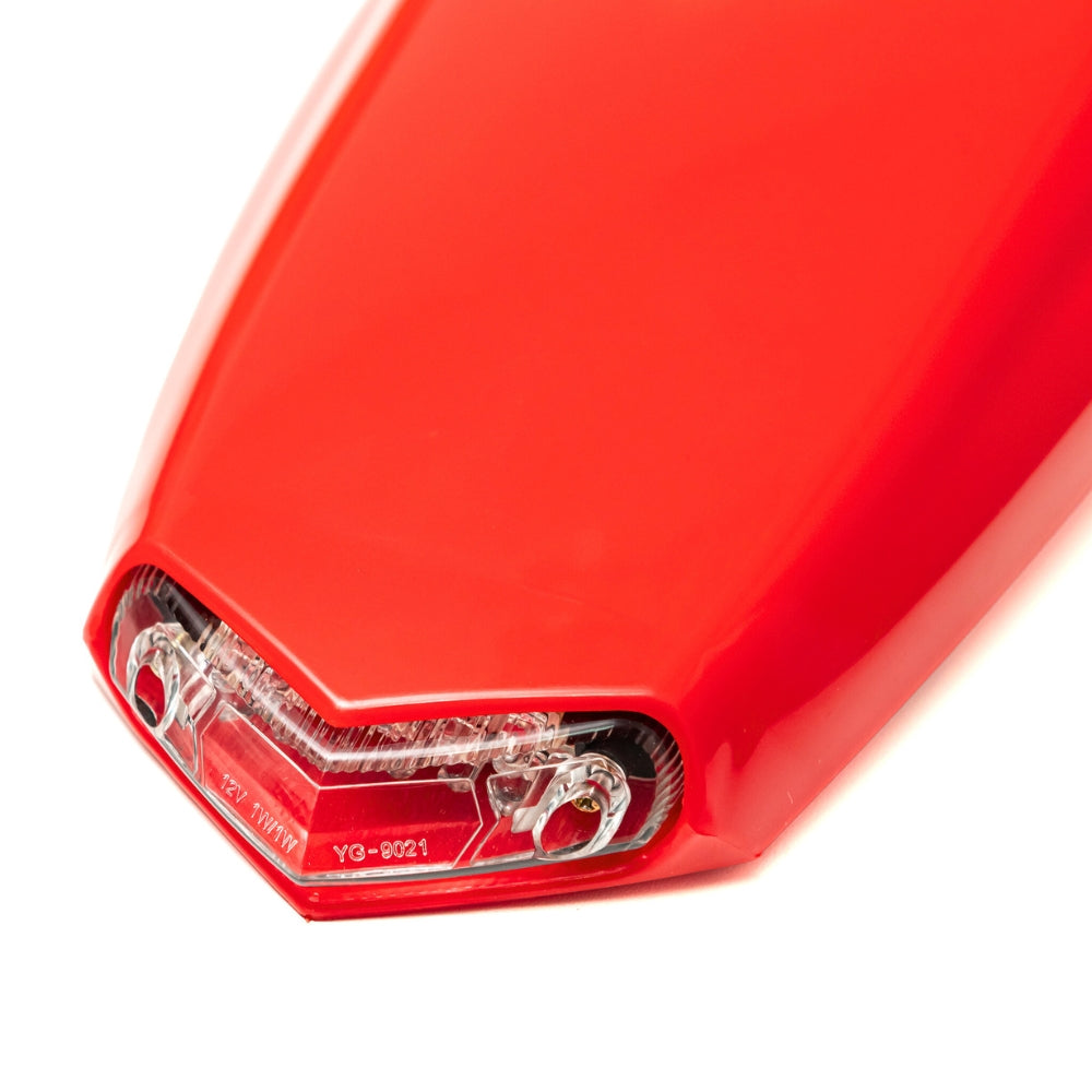 Para-lama Traseiro LED Cristal com Furo para CRF 230 F