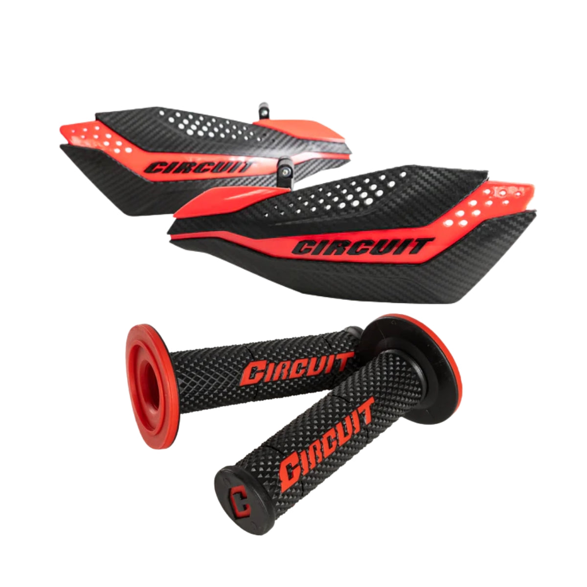 Kit Protetor de Mão Dakar + Manopla Circuit V