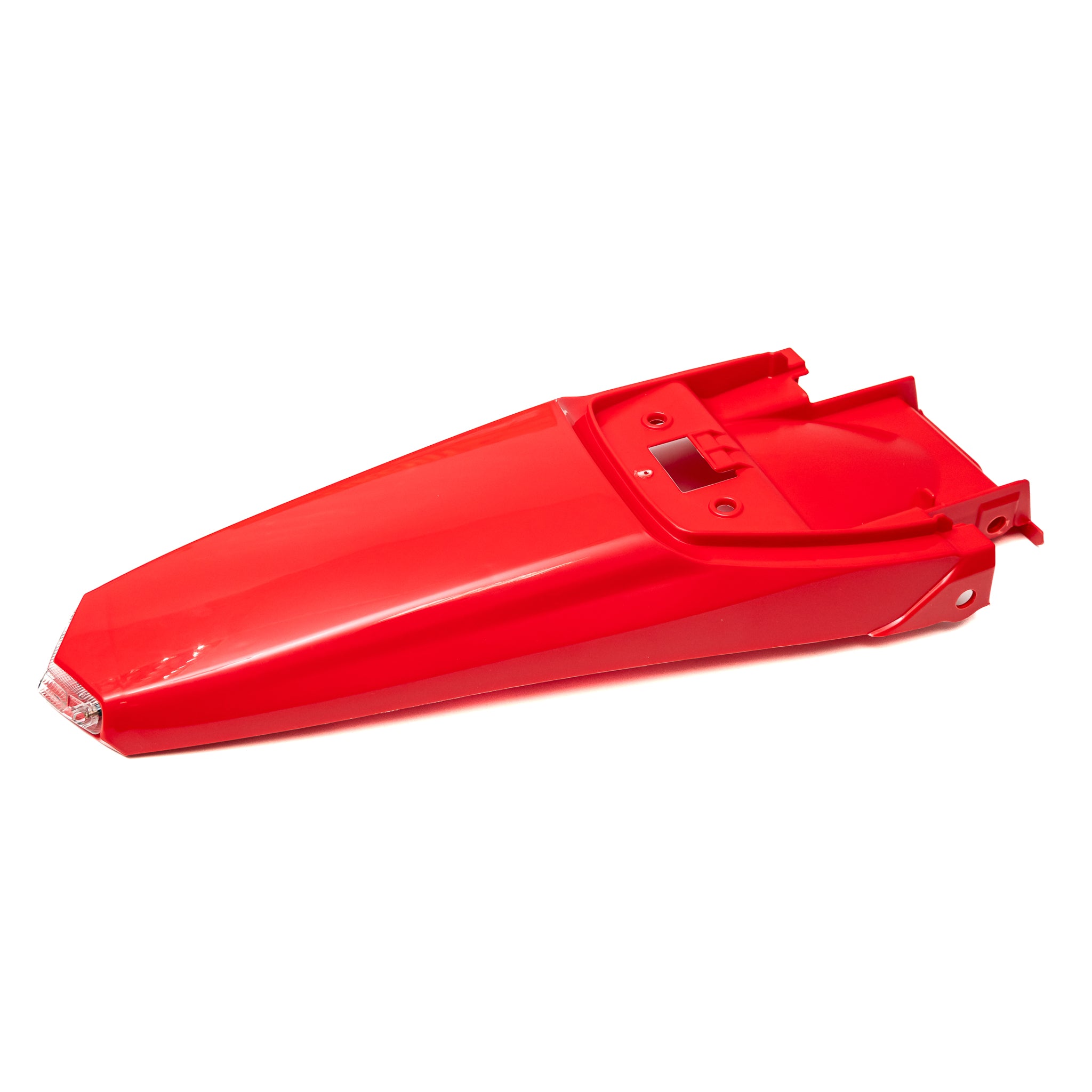 Para-lama Traseiro LED Cristal com Furo para CRF 230 F