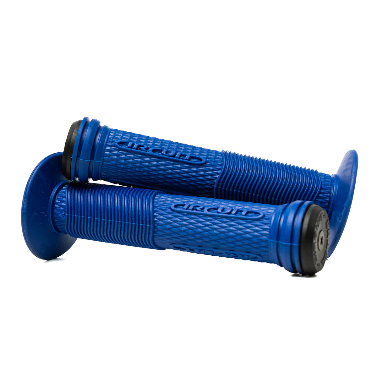 Par Manopla Titanium Com Ponteira Bicicleta Bike Mtb Bmx Circuit