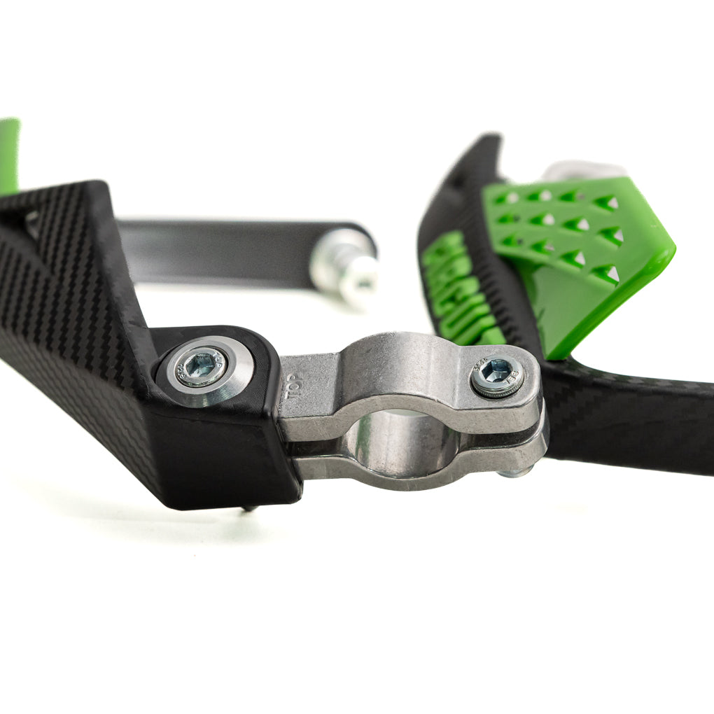 Par Protetor De Mão Fenix Carbon Moto Guidão Ferro Circuit