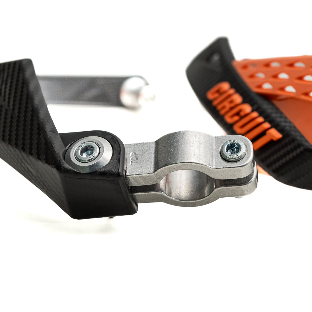 Par Protetor De Mão Fenix Carbon Moto Guidão Ferro Circuit