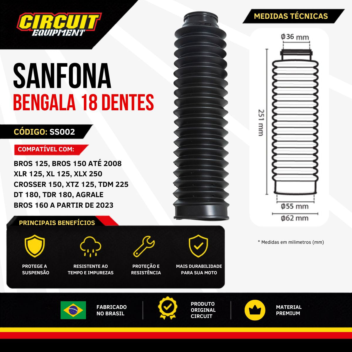 FUELLES 18 DIENTES