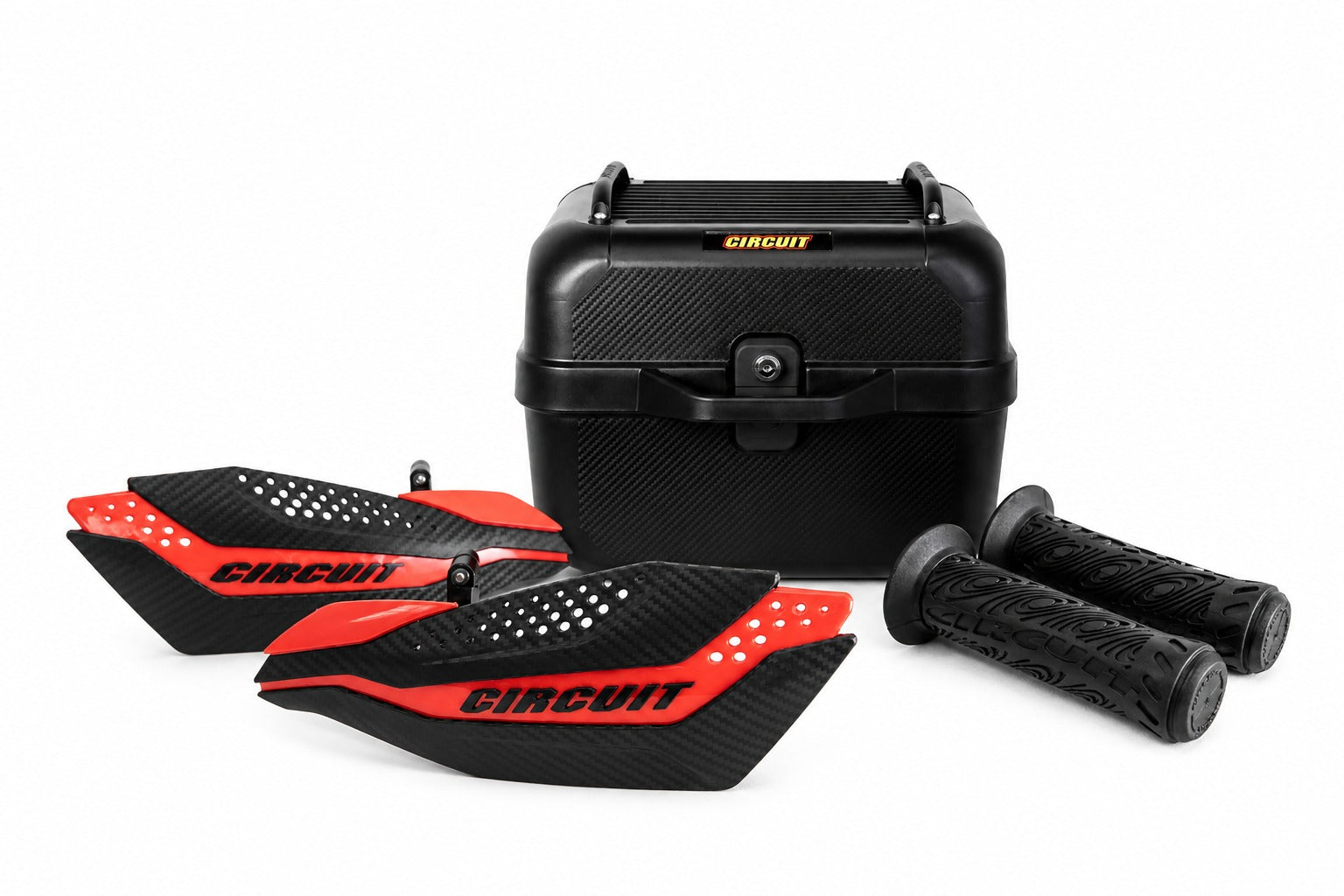 Kit Mãe Urbana - Baú Urban X + Protetor de Mão Dakar + Manopla Interlagos