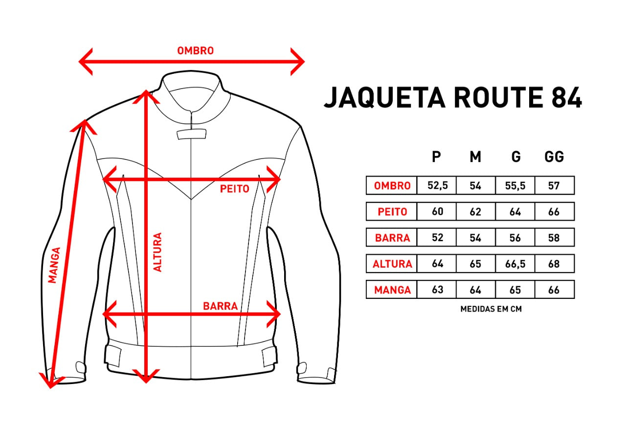 Chaqueta De Cuero Route C84