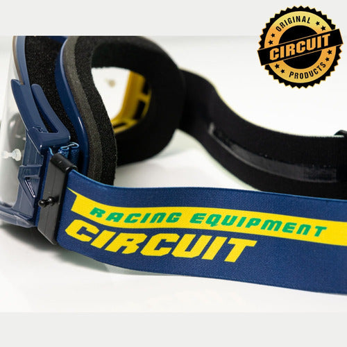 Óculos Circuit Equipment Quantum Off-road  Am/az Circuit Equ
