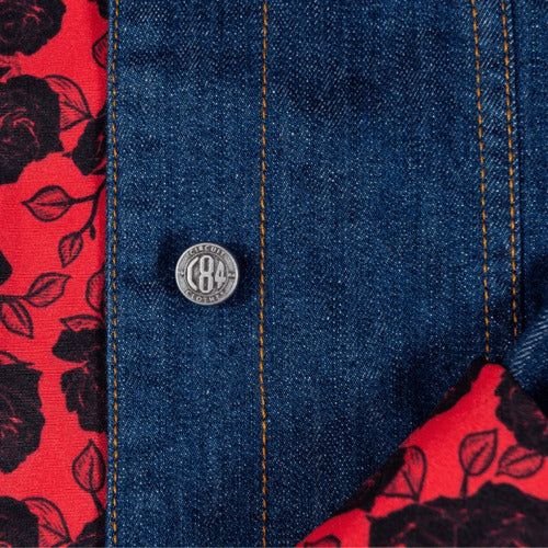 Jaqueta Denim C84 Feminina Azul Escuro - Circuit Equipment Brasil